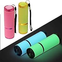 Algopix Similar Product 18 - AHIER 9 LED Glow in Dark Flashlights 4