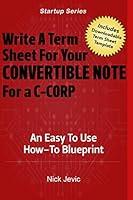 Algopix Similar Product 9 - Writing Term Sheets For Convertible