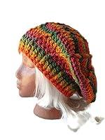 Algopix Similar Product 7 - Rainbow Striped Beanie Colorful