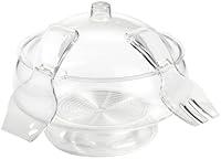 Algopix Similar Product 20 - Prodyne Acrylic Salad Bowl, 6 Qt, Clear