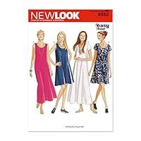 Algopix Similar Product 17 - New Look U06352A Misses Dress Sewing