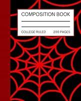 Algopix Similar Product 14 - Spiderweb Composition Notebook College