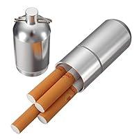 Algopix Similar Product 6 - Mini Aluminum Cigarette Case Holder