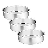 Algopix Similar Product 15 - 6 Inch Round Cake Pan PP CHEF