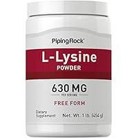 Algopix Similar Product 6 - Piping Rock LLysine Powder 630mg  16