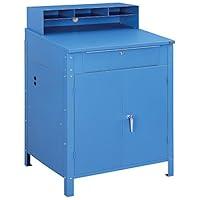 Algopix Similar Product 18 - Shop Desk wLower Cabinet Pigeonhole