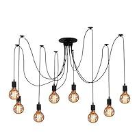 Algopix Similar Product 2 - ZHMA Ceiling Spider Lamp Light Pendant