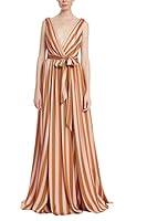 Algopix Similar Product 9 - Vintage Striped Gown Blush Multi