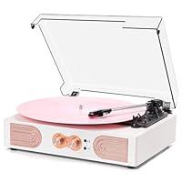 Algopix Similar Product 11 - Vinyl Record Player with Builtin