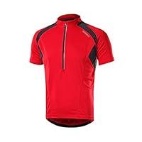 Algopix Similar Product 11 - BERGRISAR Mens Half Zipper Cycling