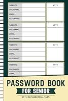Algopix Similar Product 16 - Password Book For Senior Handy