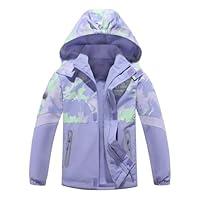 Algopix Similar Product 3 - MGEOY Girls Rain Jacket Lightweight