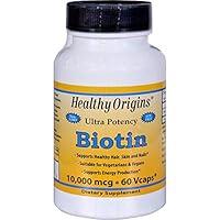 Algopix Similar Product 14 - Healthy Origins Biotin  10000 mcg 