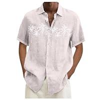 Algopix Similar Product 17 - Mens Hawaiian Short Sleeve Shirts