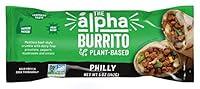 Algopix Similar Product 4 - Alpha Foods Vegan Philly Burrito  100