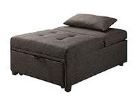 Algopix Similar Product 3 - Benjara Benzara Fabric Upholstered