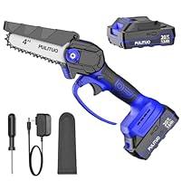 Algopix Similar Product 4 - Mini Chainsaw Cordless 4 Inch Electric