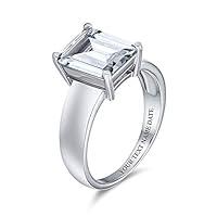 Algopix Similar Product 17 - Personalized Simple Art Deco Style 3CT