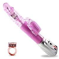 Algopix Similar Product 11 - LeLuv Rabbit Vibrator Pink Butterfly