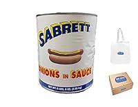 Algopix Similar Product 20 - Sabrett Onions in Sauce, 104 Oz,