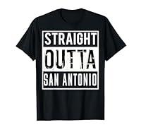 Algopix Similar Product 16 - Straight Outta San Antonio Shirt Texas