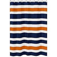 Algopix Similar Product 7 - Sweet Jojo Designs Navy Blue Orange and