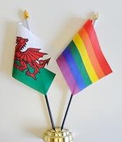 Algopix Similar Product 20 - Wales and Rainbow Gay Pride LGBT