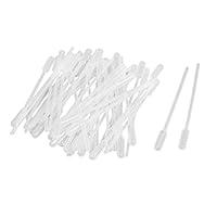 Algopix Similar Product 9 - uxcell 50 Pcs Clear White Plastic 45