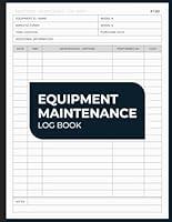 Algopix Similar Product 15 - Equipment Maintenance Log Book Record