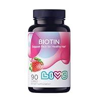 Algopix Similar Product 11 - LIVS Biotin  Biotin Gummies Gummy