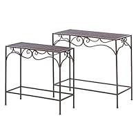 Algopix Similar Product 18 - Accent Plus Dark Brown Rectangular