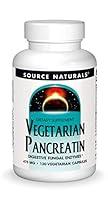 Algopix Similar Product 1 - Source Naturals Vegetarian Pancreatin