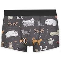 Algopix Similar Product 16 - OcuteO Mens Boxer Briefs Funny Cats And