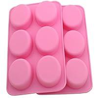 Algopix Similar Product 13 - WARMBUY Oval Silicone Mold for DIY