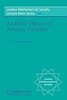Algopix Similar Product 15 - Analytic Theory of Abelian Varieties
