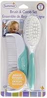 Algopix Similar Product 11 - Summer Brush and Comb, Teal/White