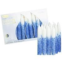 Algopix Similar Product 13 - Rite Lite Blue  White Shabbat Candles