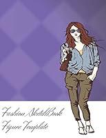 Algopix Similar Product 3 - Fashion SketchBook Figure Template 600
