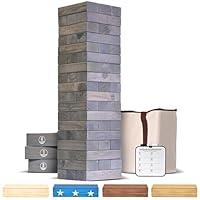 Algopix Similar Product 2 - GoSports Giant Wooden Toppling Tower 