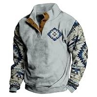 Algopix Similar Product 10 - Cowboy Sweatshirts for Men Fall Long