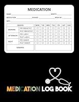 Algopix Similar Product 1 - Medication Log Book Personal