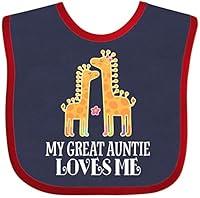 Algopix Similar Product 5 - inktastic Great Auntie Loves Me Giraffe