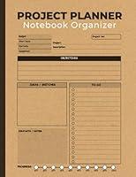 Algopix Similar Product 11 - Project Planner Notebook Organizer