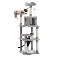 Algopix Similar Product 14 - 63 MultiLevel Cat Tree Cat Tower for