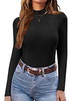 Algopix Similar Product 18 - Ekouaer Womens Mock Turtleneck Long