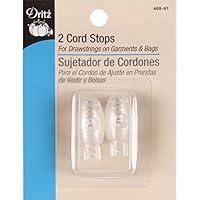 Algopix Similar Product 19 - Dritz 46961 Cord Stops for Drawstrings