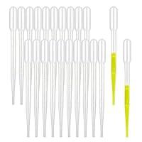 Algopix Similar Product 20 - moveland 200PCS 3ml Disposable Plastic