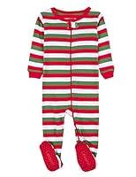 Algopix Similar Product 4 - Leveret Striped Baby Boys Girls Footed