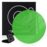 Algopix Similar Product 14 - Rockhouse Vinyl Slipmat Green Acrylic