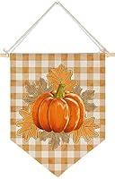 Algopix Similar Product 11 - Smilyard Fall Orange Buffalo Plaid